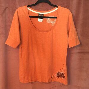 Harley Davidson - Women Cincinnati, Ohio  Short Sleeve Shirt - Large